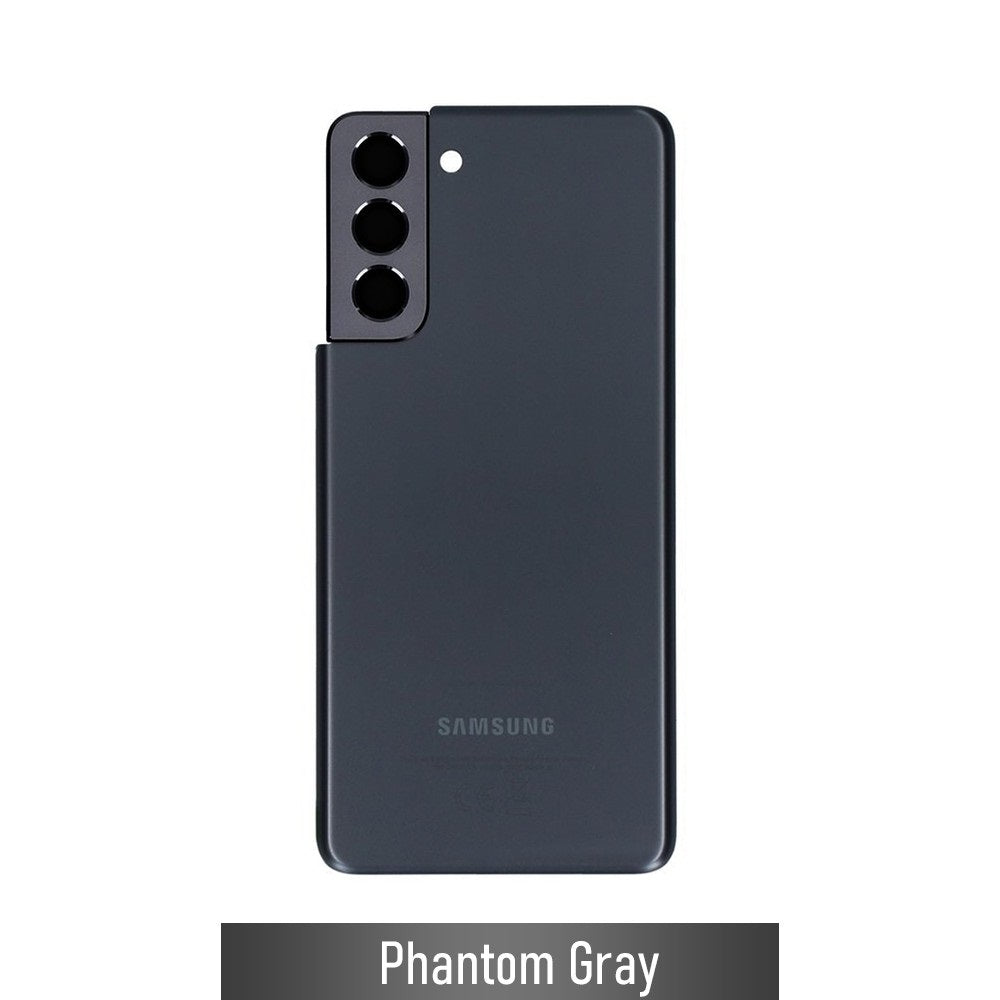 Rear Cover Glass For Samsung Galaxy S21 G991 GH82-24519A (Gold)-Phantom Gray Rear Cover Glass For Samsung Galaxy S21 G991 GH82-24519A (Gold)-Phantom Gray
